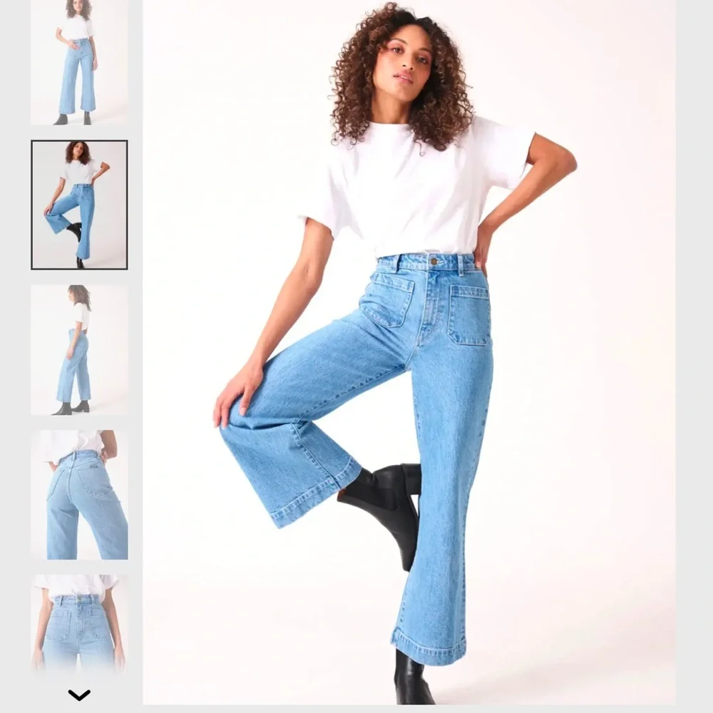 ROLLA'S High Rise Blue Jeans - Picture 2 of 15